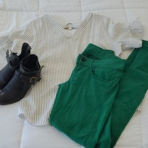 G-Star RAW denim green jeans